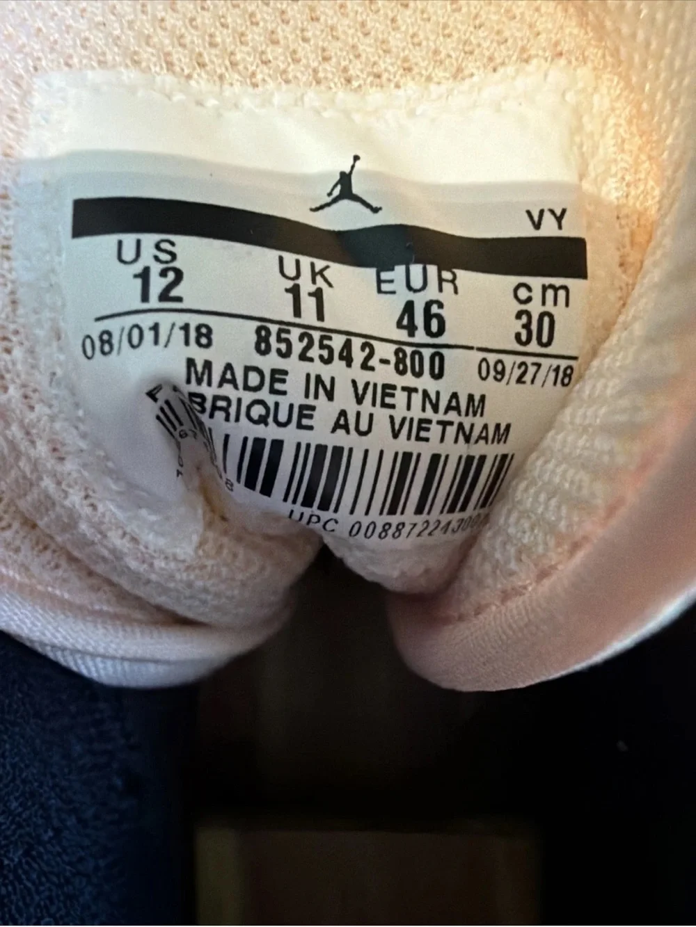 Nike Air Jordan 1 Mid SE ‘Team Orange’ Sneakers Basketball Shoes Men Size 12